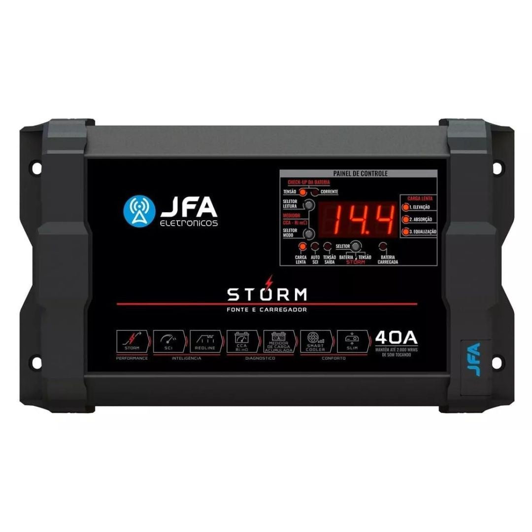 Storm 40A Automotive Charger Source Car Power Supply Battery JFA
