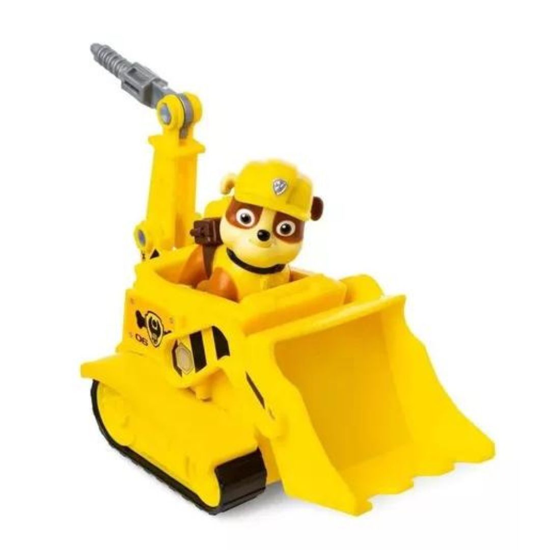 Paw Patrol Rubble Bulldozer Kids Toys Play Fun Doll 10cm Sunny