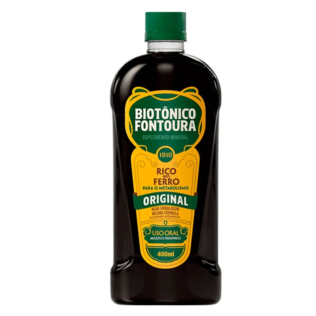 Fontoura Biotonic Rich In Iron Mineral Supplement 400ml