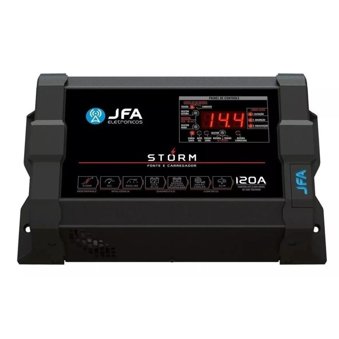 Storm 120A 150W Automotive Source Charger Car Power Supply Battery JFA
