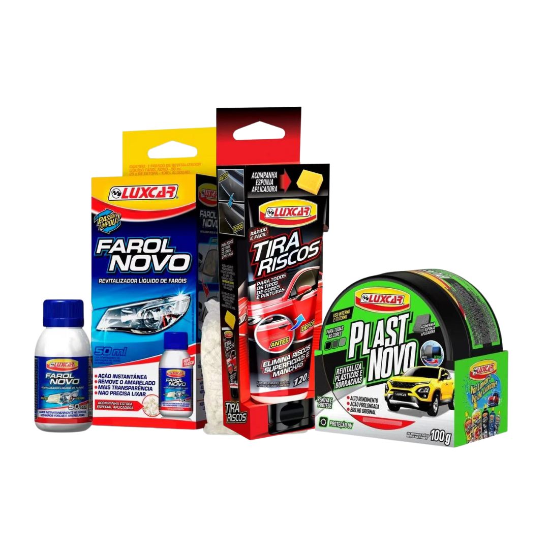 Automotive Car Vehicle Maintenance Cleaning Shine Kit Luxcar