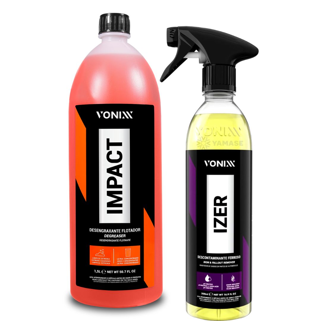 Vonixx Impact 1.5L + Izer 500ml Automotive Cleaning & Surface Care Kit