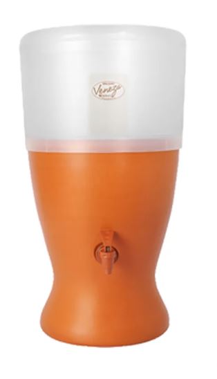 Brazilian São João Stefani Veneza Clay Purifying Water Filter 8L 2 Candles
