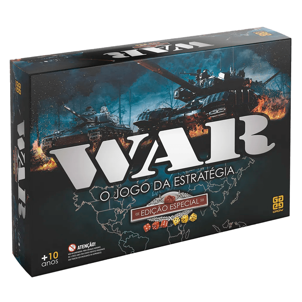 Jogo War Edição Especial / War Special Edition Game - Grow