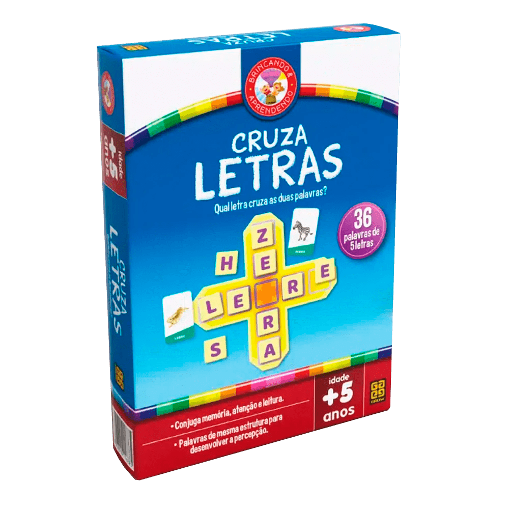 Jogo Cruza/Letras / Cross/letters game - Grow