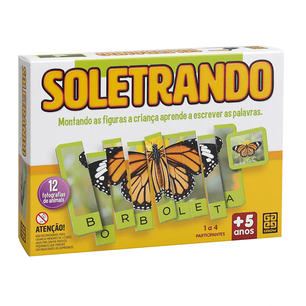 Jogo Soletrando / Spelling game - Grow