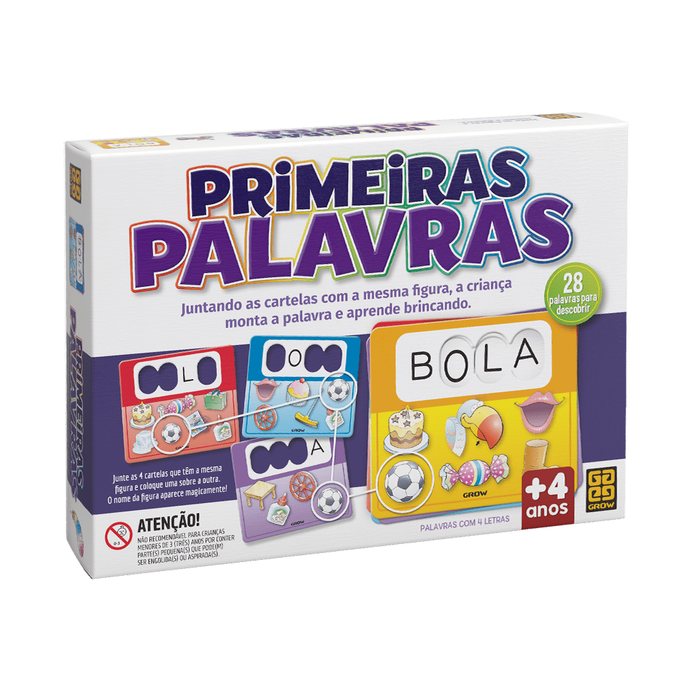 Jogo Primeiras Palavras / Game first words - Grow