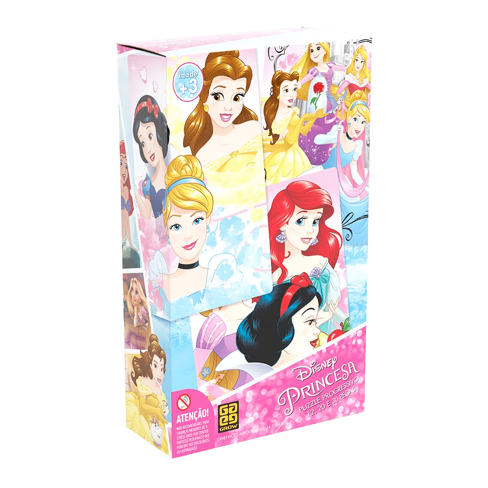Puzzle Progressivo Princesas / Progressive Princess Puzzle - Grow