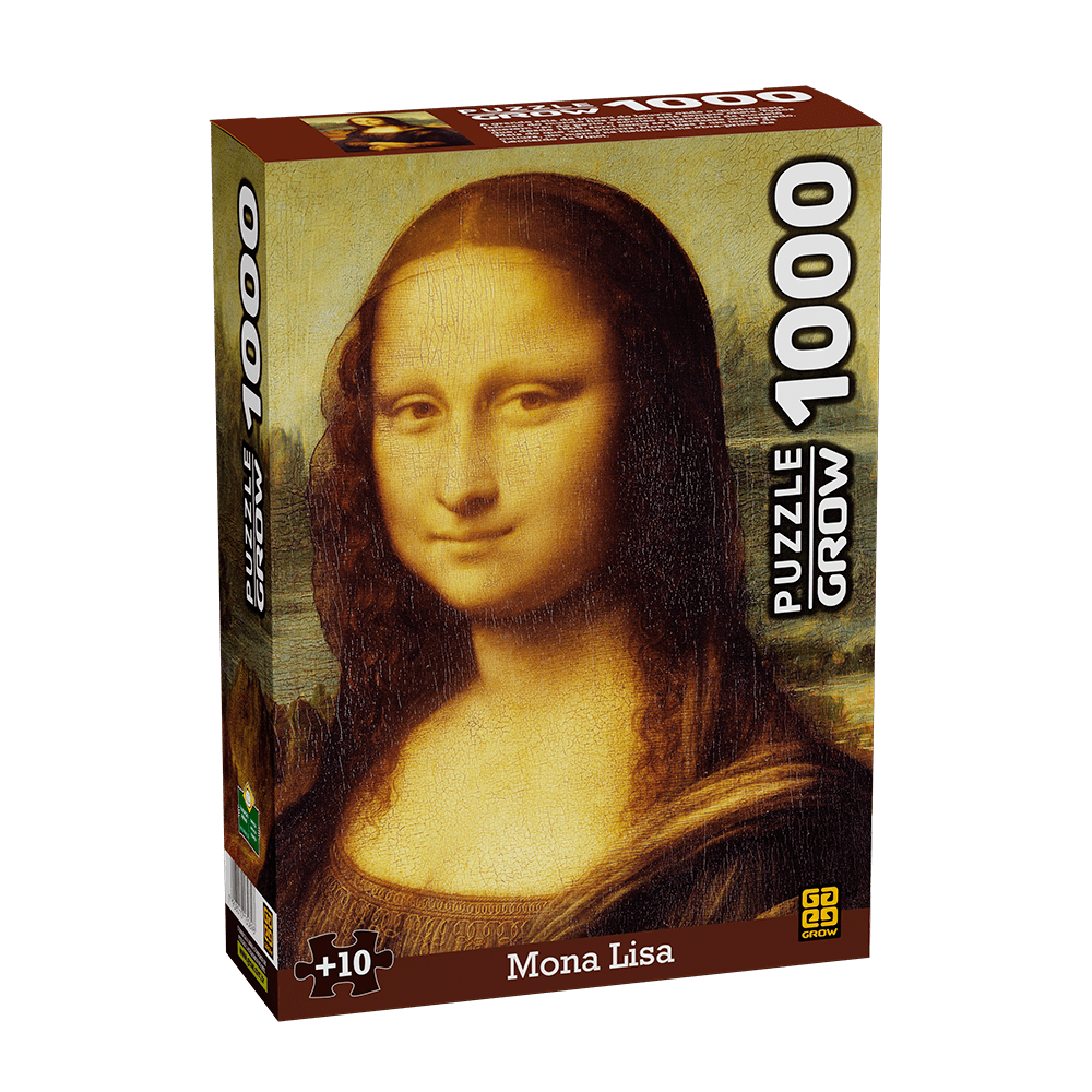 Puzzle 1000 peças Monalisa / Puzzle 1000 parts monalisa - Grow