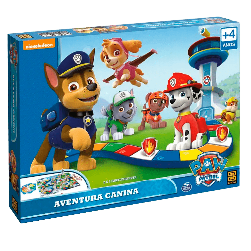 Jogo Aventura Canina Patrulha Canina / Game Canine Adventure Canine Patrol - Grow