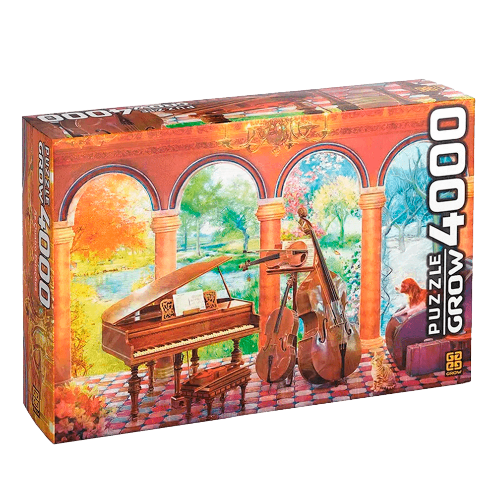 Puzzle 4000 peças Vivaldi as Quatro Estações / Puzzle 4000 pieces vivaldi the four seasons - Grow