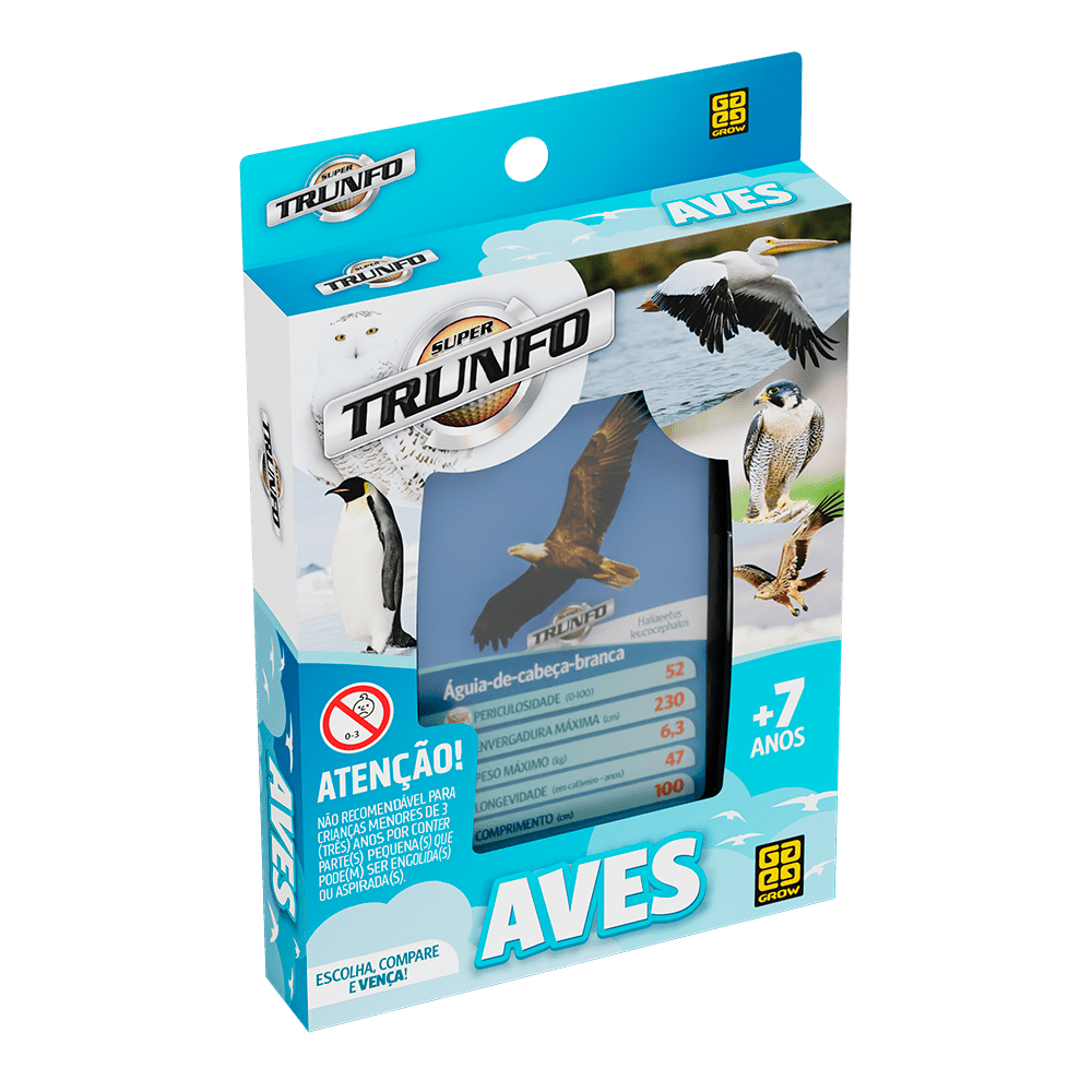 Super Trunfo Aves / Super Trump Birds - Grow