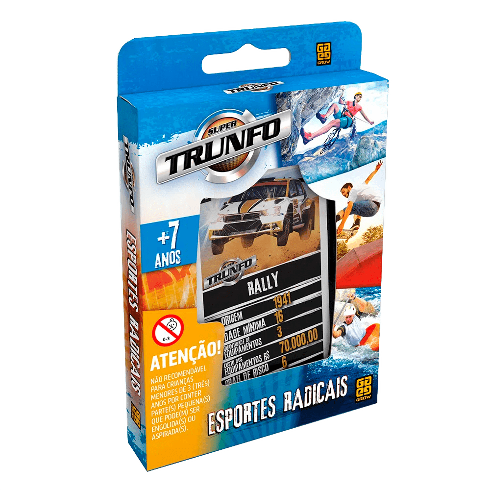 Super Trunfo Esportes Radicais / Super Trump Sports Radicals - Grow