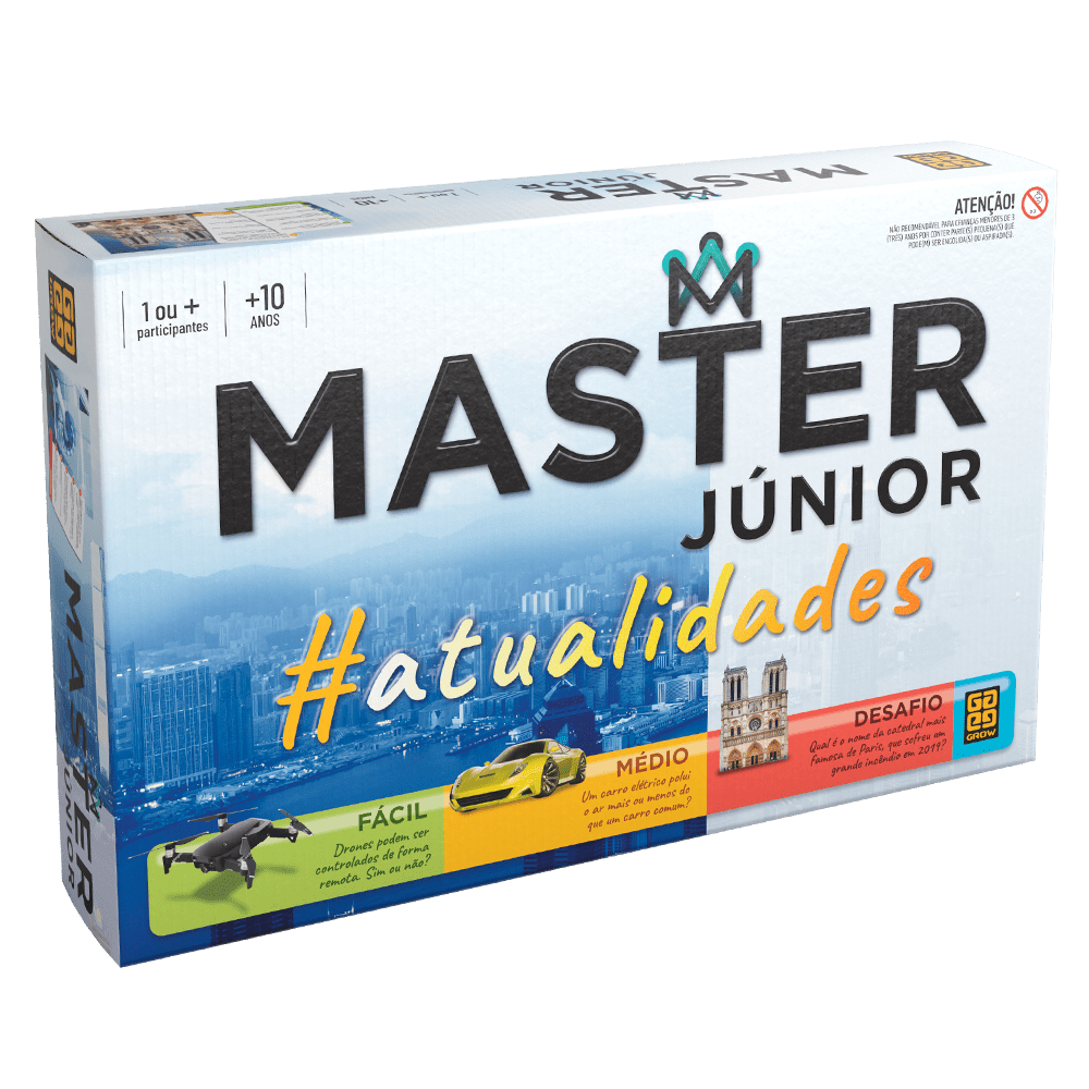 Jogo Master Júnior Atualidades / Game Master Júnior News - Grow