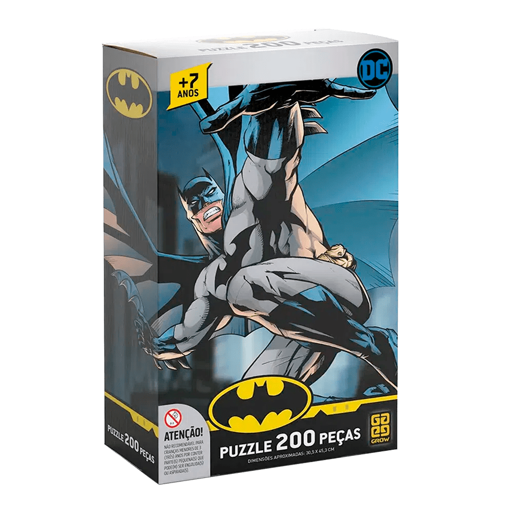 Puzzle 200 peças Batman / Puzzle 200 pieces Batman - Grow