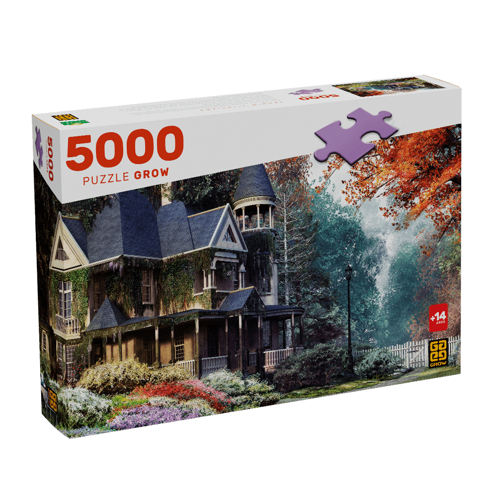 Puzzle 5000 peças Jardim Vitoriano / Puzzle 5000 Parts Victorian Garden - Grow