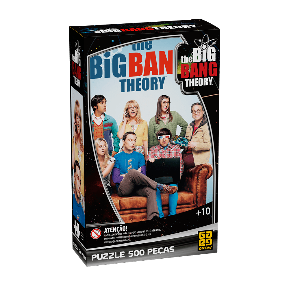 Puzzle 500 peças The Big Bang Theory / Puzzle 500 pieces The Big Bang Theory - Grow