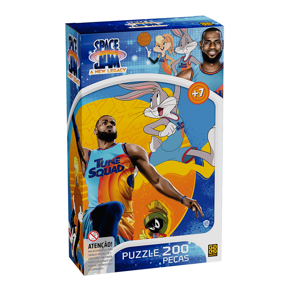 Puzzle 200 peças Space Jam / Puzzle 200 pieces Space Jam - Grow
