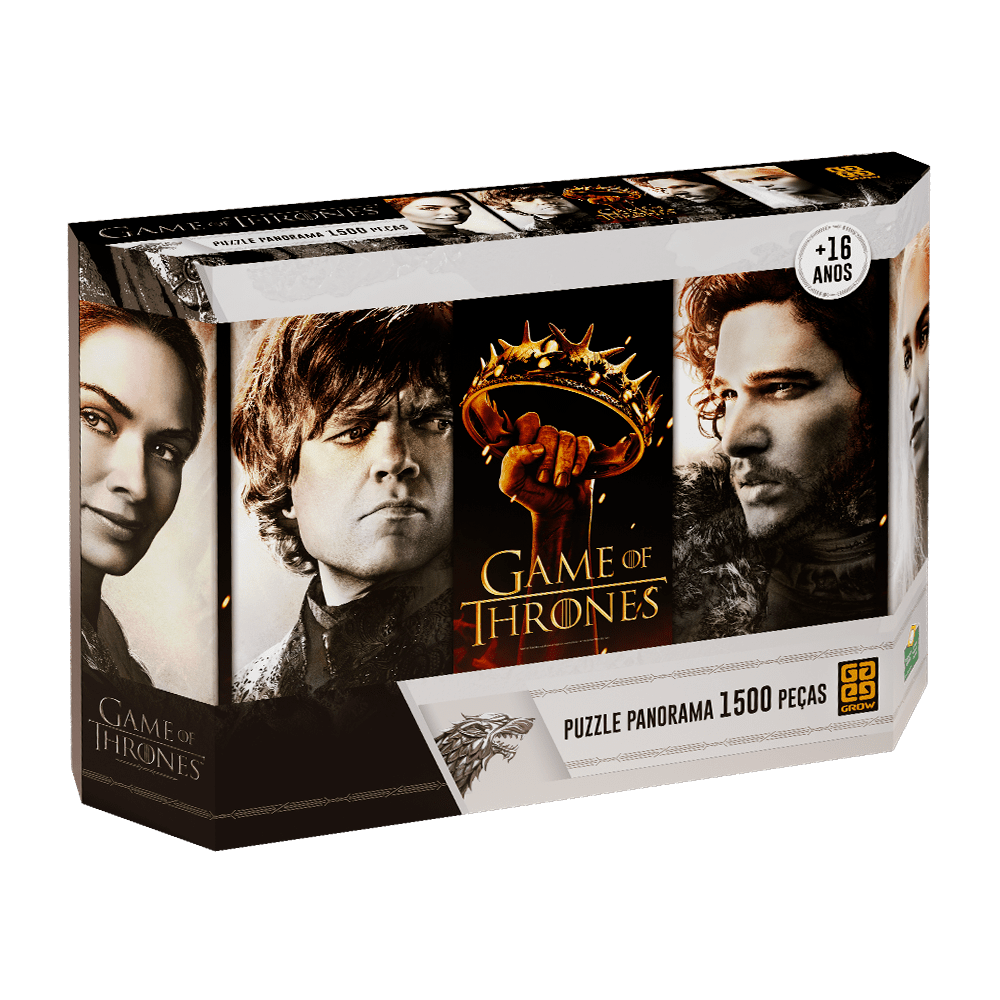 Puzzle 1500 peças Panorama Game of Thrones / Puzzle 1500 pieces Panorama Game of Thrones - Grow
