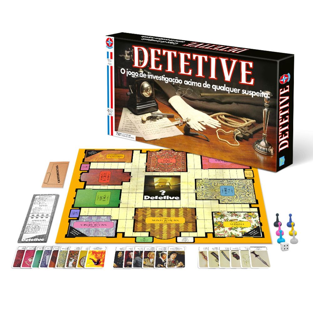 Jogo Detetive Retrô