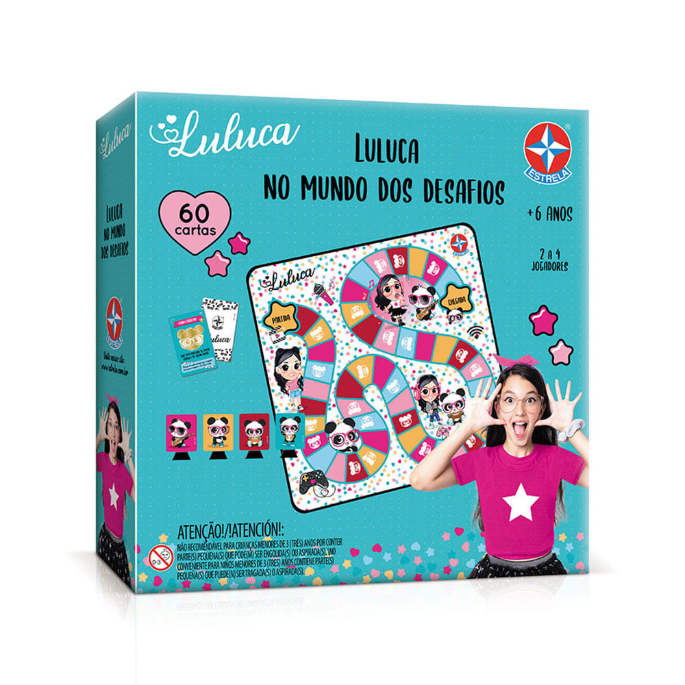 Jogo Luluca no Mundo dos Desafios - Estrela