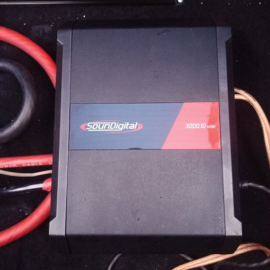 Brazilian Original SounDigital 3000.1D Nano 2 ohms Nano Digital Amplifier Module