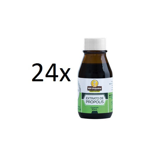 Lot of 24x30ml Brazilian Original Bee Propolis Extract Provitta - MN Propolis