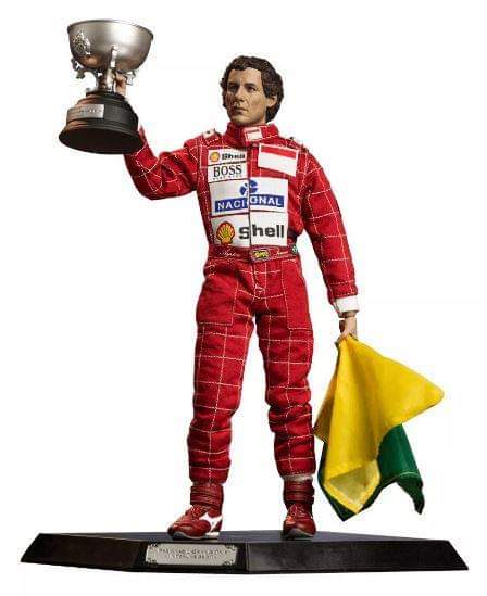 Iron Studios Ayrton Senna 1993 1/6 Articulated Thumbnail Limited Miniature