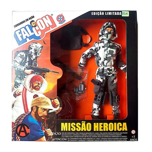 Estrela Falcon GI Joe Heroic Mission Limitated Edition Collectible Doll