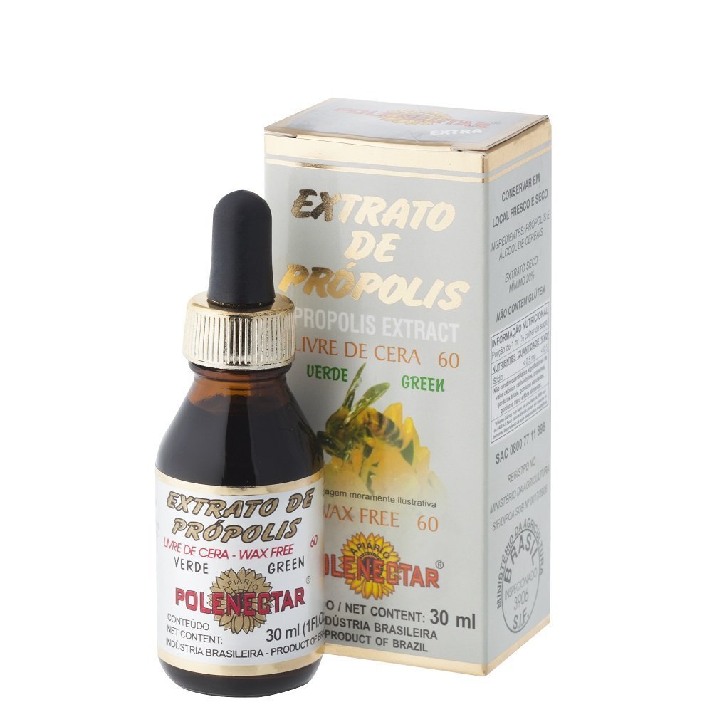 Propolis Extract Polenectar™ – Wax Free 60 – Green - Unit