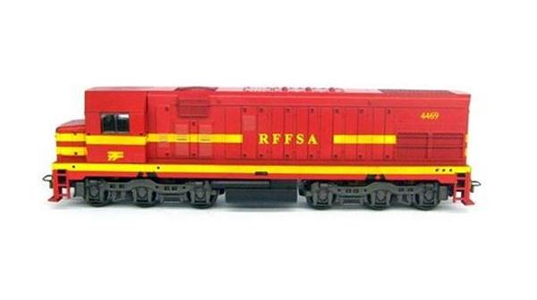 Miniature Electric Locomotive G22CU RFFSA HO Frateschi 1:87 Collectible 3042
