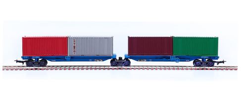 PCD 2075 Container Door Wagon Locomotive FRATESCHI Plastic Miniature Collection Figure
