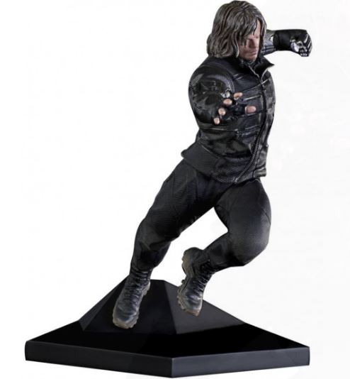 Captain America Civil War Winter Soldier 1/10 Brazilian Original Iron Studios
