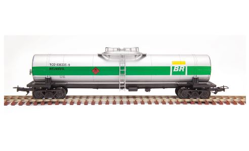 Original Petrobras 2037 Tank Wagon Locomotive FRATESCHI Miniature Collection Figure Art