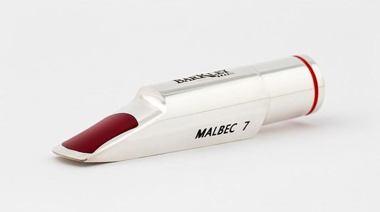 Barkley Malbec 7 Silver Sax Soprano Mouthpiece Saxophone w/ Lig & Cap