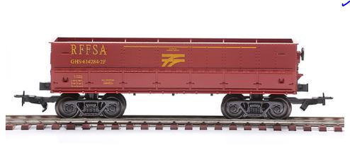 Original GHS Gondola Wagon Locomotive RFFSA 2100 FRATESCHI Miniature Collection Figure
