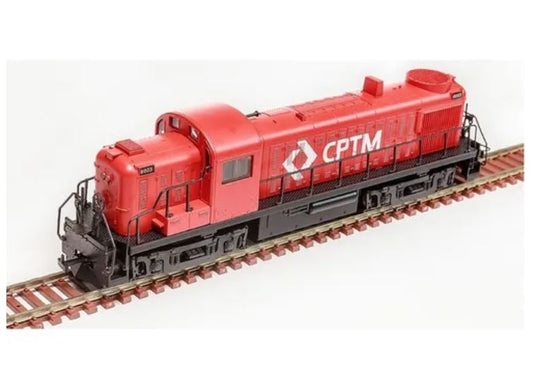 Original Miniature Collection Frateschi Rs3 Cptm 3085 Locomotive HO Scale 1:87