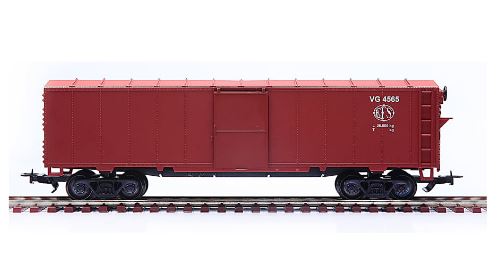 Closed Wagon Sliding Door EFS 2107 FRATESCHI Miniature Locomotive Figure Art