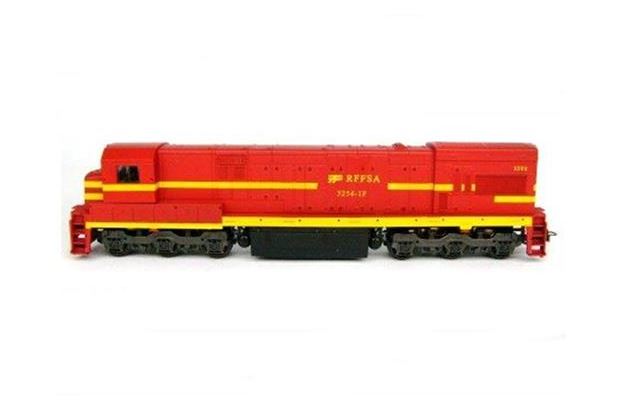 Miniature Electric Locomotive U23C RFFSA HO 1:87 Frateschi Collectible 3066