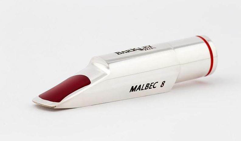 Barkley Malbec 9 Silver Sax Tenor Mouthpiece w/ Clamp & Ressonator Saxophone