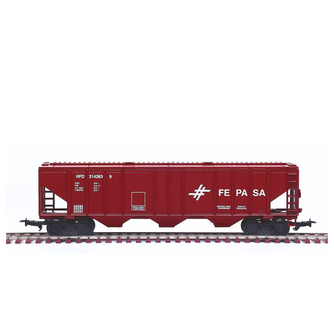 Fepasa Phase II Closed Hopper Wagon 2046 FRATESCHI Miniature Locomotive Figure