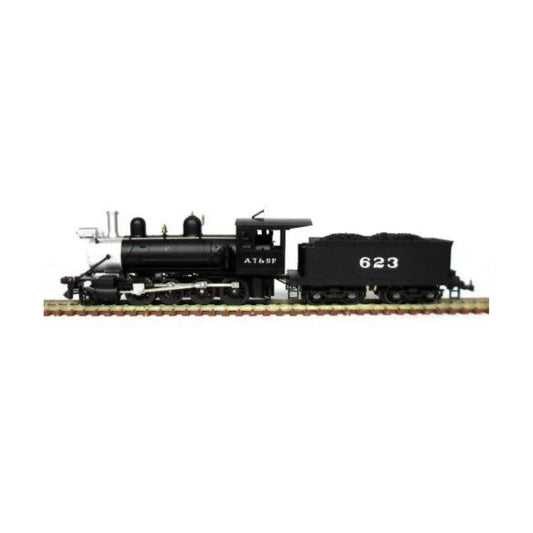 Frateschi Miniature Locomotive Consolidation 3126  Atchison Topeka HO Scale 1:87