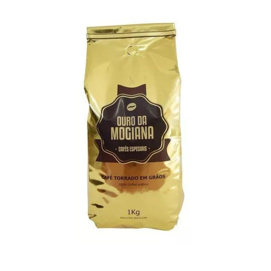 Brazilian Ouro da Mogiana Gourmet Coffee in Grains 1Kg / 35.27 fl oz