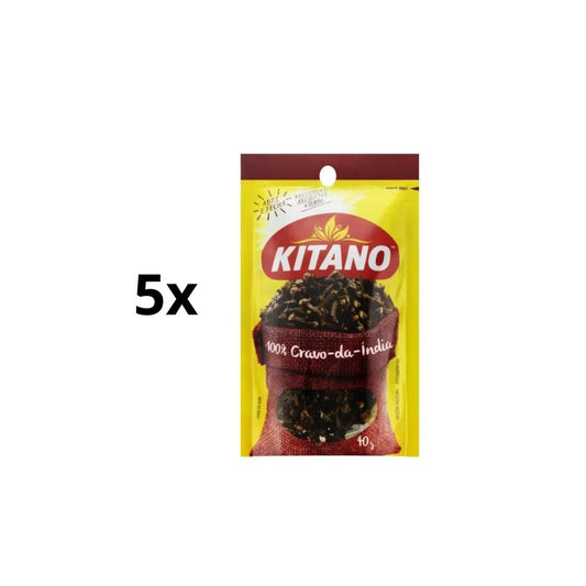 Lot of 5 Brazilian Kitano Cravo da índia Pouch Clove Seasoning Spice Cooking 40g