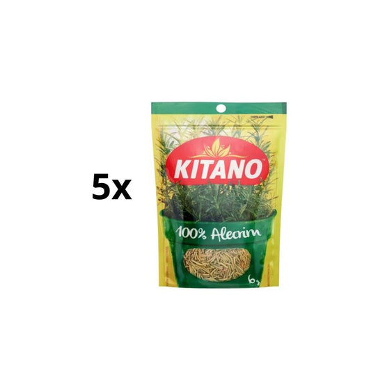 Lot of 5 Brazilian Kitano Rosemary Alecrim Seasoning Spice Cooking 6g