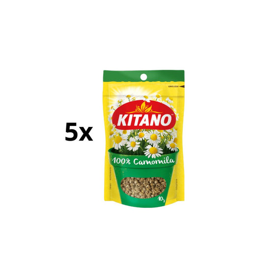 Lot of 5 Brazilian Kitano Chamomile Camomila 100% Natural 10g