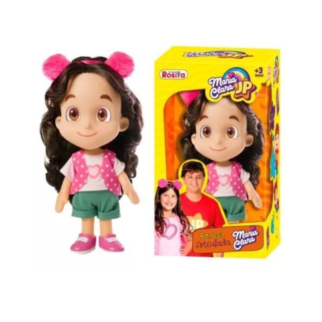 Brazilian Baby Brink Maria Clara Youtuber Doll Toy 21cm