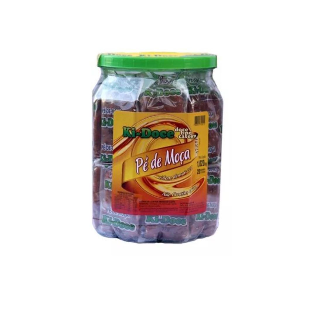 Ki Doce Pé de Moça Peanut Candy Sweet Food Dessert 20 units 1.020Kg