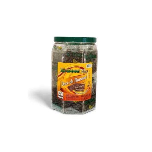 Ki Doce Banana Candy Sweet Food Dessert 20 Units 1.020Kg