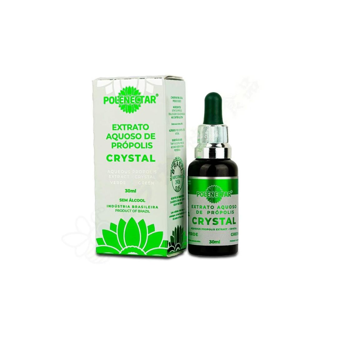 Polenectar Crystal Green Propolis Extract 20% Non Alcoholic 30ml Health Care
